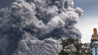 Spectacular eruption of the Rincon de la Vieja volcano in Costa Rica [upl. by Ozzie]