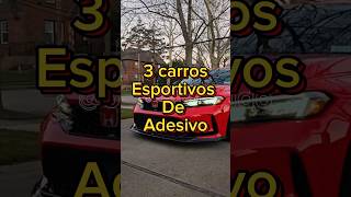 3 carros esportivos de adesivo carros fypage uno sandero onix [upl. by Saffren467]