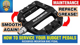 Repack your MTB pedals  Rockbros [upl. by Efi673]