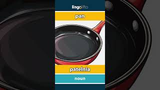 🇬🇧🇵🇱 pan  patelnia  vocabulary builder  learn English  Uczmy się angielskiego [upl. by Fernas]