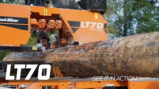 LT70  See it in Action  WoodMizer Europe [upl. by Enamrej]