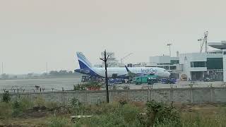 Jabalpur Airport New Terminal Indigo 6E Operation [upl. by Sirod]