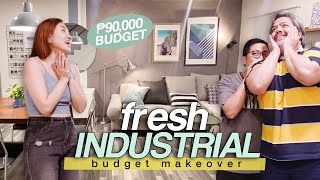 Townhouse Budget Makeover🏠  Fresh Industrial Vibe💚  by Elle Uy [upl. by Nasho546]