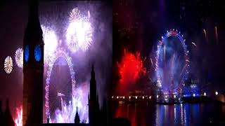 London NYE 2016 VS 2020 [upl. by Liamsi]