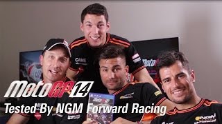 MotoGP 14 Tested by NGM Forward Racing Team [upl. by Cyb379]