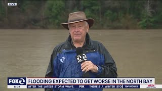 Flooding is expected to get worse in North Bay Russian River [upl. by Ennayhs]