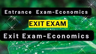 New Approach  Economics Exit ExamNew Approach ኒው አፕሮች ባሉበት ሆነው ይማሩ [upl. by Knighton322]