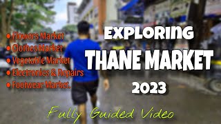 Thane Station Market   CHEAPEST Street Shopping   Mumbai  VLog 2023 [upl. by Segalman]