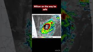 Hurricane Milton on the way 🚨❤️‍🔥‼️🔔 Be safe florida shorts travel viralvideo floridays [upl. by Heid]