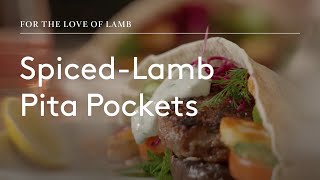 How to Make SpicedLamb Pita Pocket with Sara Oteri [upl. by Jarrod132]