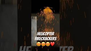 Helicopter firecracker 2024 🥰🥰😍❤️❤️ firecracker fireworks trending shorts [upl. by Ricoriki692]