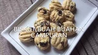 Biskut Buah Buahan Campuran Nur Qaseh [upl. by Yeliab]