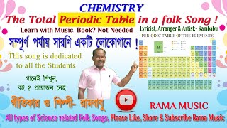 Hydrogen Helium Lithium  Periodic table song  Rambabu  Lokogane Bigyan  লোকোগানে বিজ্ঞান [upl. by Tanney]