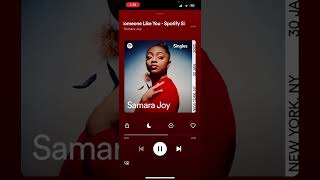 Samara Joy  Someone Like You Spotify Singles [upl. by Adnovahs381]