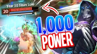 I Got to 1000 Power with CHARON in SMITE [upl. by Hakkeber]