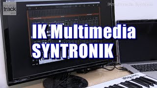 IK Multimedia SYNTRONIK Demo amp Review [upl. by Yvon]