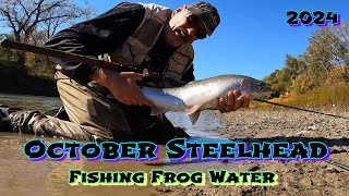 October Steelhead  fishin low and slow [upl. by Dominus]