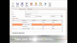 BPC PowerForms HTML for SharePoint [upl. by Etnoed691]