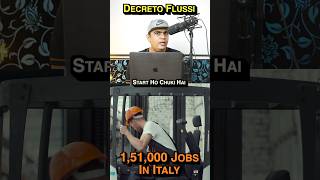 🇮🇹 151000 Jobs In Italy  Italy Work Visa  Decreto Flussi 🇮🇹 [upl. by Nivrac]