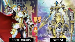 Top 1 Noble Knight player vs Orcust YuGiOh Master Duel [upl. by Anyale]