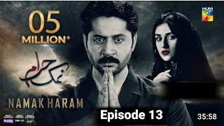 Namak Haram Episode 13  05 January 2024  Hum Tv drama serial  HUM TUM [upl. by Yssor]