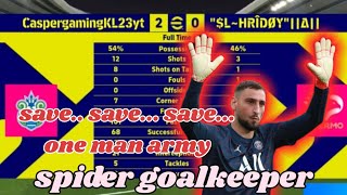 Opponent goalkeeper make me mad😭😭🤬viralvideo efootball goalkeeper donnarummapsg italy [upl. by Natsirc]