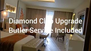 Walk through of Royalton Bavaro Resort and Diamond Club Room Tour [upl. by Ilsel]