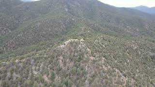 Picacho Peak Summit 8294 Santa Fe NM  DJI Mavick Air 2 Drone POV 400m Circle [upl. by Leler]