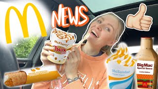 Wieso redet niemand über diese LECKEREN MC DONALDS NEWS im JUNI 2024 😋🍔 Twix Mc Flurry 🍑 Tasche [upl. by Arotahs502]