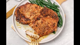 Easy Oven Baked Pork Chops Juicy and Tender [upl. by Asseret]