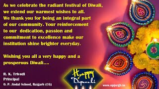 Happy Deepawali OPJSRaigarh [upl. by Ahsikin431]