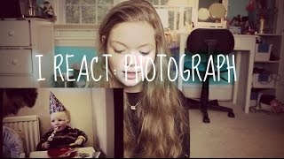 I REACT Photograph Music Video Ed Sheeran [upl. by Selhorst271]