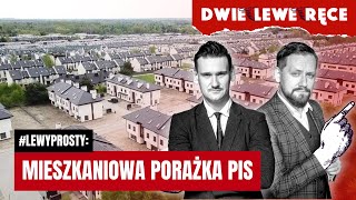 LEWYPROSTY Mieszkaniowa porażka PiS [upl. by Aloke]