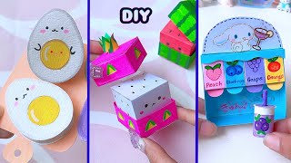 Paper craftEasy craft ideas miniature craft  how to make DIYschool projectTonni art and craft [upl. by Tadashi]