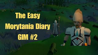 Preparing for Barrows  The Easy Mortytania Diary  osrs GIM 2 [upl. by Yziar]