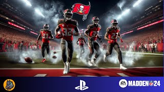 madden 24 gameplay ps4  Falcons vs Buccaneers [upl. by Crow]