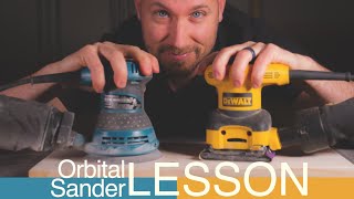 Orbital Sander Basics  Beginner Tool [upl. by Nair465]