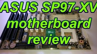 ASUS SP97XV motherboard review [upl. by Lemmy975]