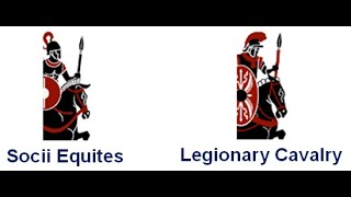 Total War Rome II 1vs1 Socii Equites vs Legionary Cavalry [upl. by Ranique72]