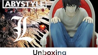 L Lawliet ABYSTYLE Studio Death Note SFC Unboxing [upl. by Ppik265]