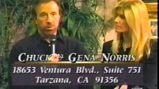 Chuck amp Gena Norris in quotPraise The Lordquot 25 March 2004 [upl. by Akerahs]