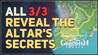 Reveal the altars secrets Genshin Impact [upl. by Hannavas]