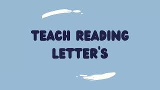 Teaching English Reading LETTERS To Young Learners  EXAM ASSIGNMENTS [upl. by Eniluap]