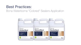 Bona Sealers Application Best Practices [upl. by Ssepmet]