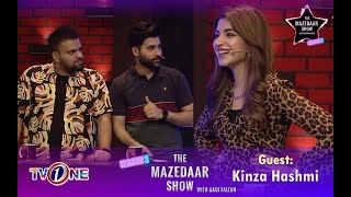 The Mazedaar Show with Aadi Faizan  Season 2  Kinza Hashmi [upl. by Gujral]