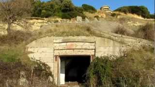 Albanian Bunkers  Kepi i Rodonit  Rodon Cape [upl. by Ayerf]