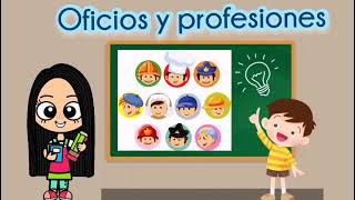 Oficios y profesiones para niños AprendeEnCasaIII preescolar ¿Qué quieres ser cuando seas grande [upl. by Phyllys]