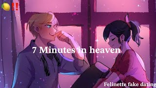 🍋Lemon🍋 7 minutes in heaven miraculous ladybug texting story  Felinette fake dating part 1 [upl. by Martsen]