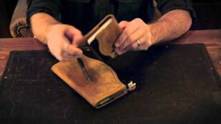 Leather Moleskine Cover Saddleback Leather Co [upl. by Ardiedal]