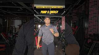 Preworkout pump energy workout bodybuilding shorts viralvideo fitnesstips [upl. by Ennovahc913]